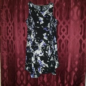 Simply Vera Wang swing dress, EUC sz L